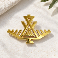 Épinglette en métal argenté poli sur mesure, design 3D en relief, créez votre logo, badge, épinglette en métal de collection anime pour cadeau souvenir