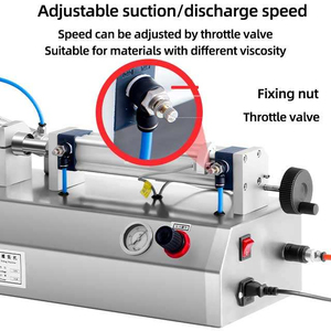 Máquina de Llenado de Líquidos Semiautomática de Una Sola Cabeza para Botellas de Vidrio, Bomba de Alta Precisión, Fácil de Operar, para Crema, Pasta de Tomate, Agua - Product Image 3