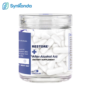 RESTORE Nach-Alkohol-Hilfe: Wieder Besser Fühlen, Leberunterstützung, Bio-Nahrungsergänzungsmittel, 36 Kapseln, Mariendistel, Weintee, für Erwachsene - Product Image 1