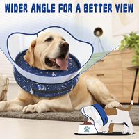 Collier de protection gonflable personnalisé pour chien – Alternative chirurgicale pour arrêter de lécher, pour chiens de petite/moyenne/grande taille