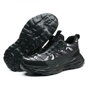 Chaussures de sécurité OLICOM respirantes d'été, anti-choc, anti-perforation, avec embout en acier, <span class=keywords><strong>l</strong></span>égères, confortables, avec coussin d'air - Product Image 1