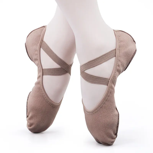 7000072 all'ingrosso Stock di scarpe da ballo Ballerina ragazze tratto LOGO tela Modulare Sole <span class=keywords><strong>ballerine</strong></span> scarpe da donna - Product Image 5