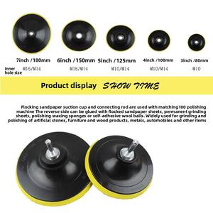 Suministro directo <span class=keywords><strong>de</strong></span> fábrica, disco <span class=keywords><strong>de</strong></span> molienda <span class=keywords><strong>de</strong></span> <span class=keywords><strong>agua</strong></span> <span class=keywords><strong>de</strong></span> 125mm y 4 pulgadas, bandeja <span class=keywords><strong>de</strong></span> 150, disco <span class=keywords><strong>de</strong></span> papel <span class=keywords><strong>de</strong></span> <span class=keywords><strong>lija</strong></span> con respaldo <span class=keywords><strong>de</strong></span> <span class=keywords><strong>180</strong></span>, ventosa, bandeja adhesiva <span class=keywords><strong>de</strong></span> 100mm - Product Image 2