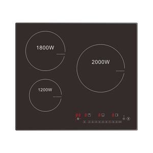 Table de cuisson à induction domestique à trois foyers - Product Image 1