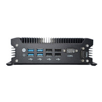 SUGARCUBE Nuevo Mini PC DDR3 X86 de Cuatro Núcleos, Computadora Industrial sin Ventilador, Doble Lan, Doble COM, I3 6167U, Windows 10, KIOSK
