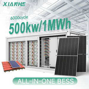 Système de stockage d'énergie BESS conteneurisé clé en main de 20 pieds, 1 MWh, batterie haute tension 314 Ah pour centrale solaire et retour sur investissement rapide - Product Image 1