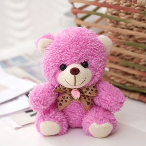 ตุ๊กตาหมีน่ารัก12cm สำหรับส่งเสริมการขายพวงกุญแจตุ๊กตาอะนิเมะของเล่นตุ๊กตาหมีราคาถูก - Product Image 5