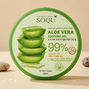 Gel d'eau de mer fabriqué en Corée, soin nourrissant et apaisant, hydratant avec effet anti-âge, beauté coréenne naturelle, soin apaisant pour la peau. - Product Image 4