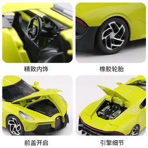 Lvn supercar modelo de carro de liga 1:32, menino, brinquedo de esporte, som e luz retorno, força 5 drive, simulação, modelo de carro diecast, carro
