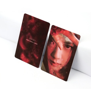 การ์ดสะสม Kpop แบบกำหนดเอง อัลบั้มการ์ด Lomo PVC หนาพิเศษ สำหรับแฟนคลับ ของสะสม ของขวัญ - Product Image 2