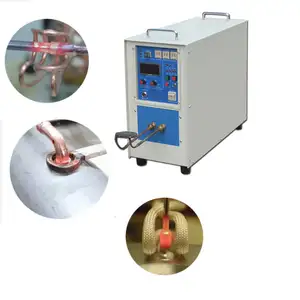 Induction heater for carbide saw brazing soldering welding different pipe tube