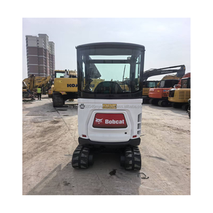 Miniexcavadora Bobcat E20 Usada, Orugas de Goma Originales, Equipo de Construcción Pequeño, Excavadora Bobcat de Segunda Mano - Product Image 6