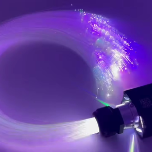 Fibre optique plastique <span class=keywords><strong>POF</strong></span> à faible atténuation, 1 mm, à coupe droite, effet scintillant, pour éclairage de pendentif étoile - Product Image 1