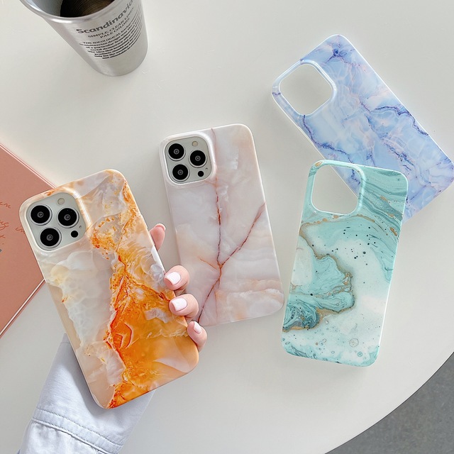 Wholesale Cell Phone Case for Iphone 12 Mini With Marble Soft Tpu Cover for Iphone 14  Marble Case