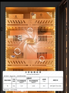 Nouveau Design 1700 Yohtron – Armoire à Cigares Personnalisée Haut de Gamme en Verre, Contrôlée par Application, Précision Température et Humidité, Modèle Yc-288g - Product Image 6