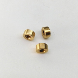 Rivets à tête ronde en laiton, diamètre de la capuchonnette 10 mm, finition brute métrique - Product Image 5