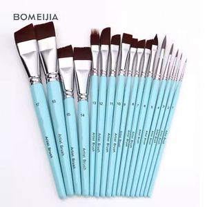Professional 17 Pieces Body <b>Paint</b> Brush <b>Set</b> Synthetic Nylon for Face Painting - Product Image 1