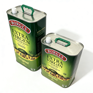 Lata Cuadrada <span class=keywords><strong>de</strong></span> 1L Personalizada al por Mayor con Tapa para Aceites <span class=keywords><strong>de</strong></span> Linaza, Coco y Soja - Contenedor <span class=keywords><strong>de</strong></span> Almacenamiento Vacío - Product Image 4