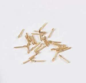 Piatto dorato 120 pezzi placcato oro vite dentale Post canale di trattamento impianto odontoiatrico per riempimento canalare - Product Image 6