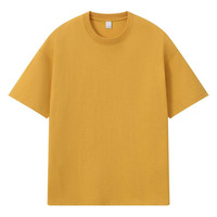 T-shirt pour homme de qualité supérieure, 260 GSM, 100% coton, ultra-doux, respectueux de la peau et très respirant, manches courtes, épaissi