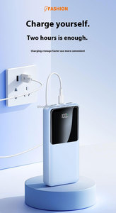 QSF PD22.5W 20W 20000mAh Power Bank Ultra Sottile Portatile con Ricarica Super Veloce, Doppia USB Type-C, Ricarica Bidirezionale, Tecnologia GaN, LED - Product Image 6