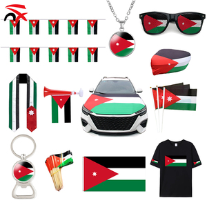 Collar con Bandera de Jordania para Fanáticos del Fútbol 2026, Accesorios, Colgante de Aleación de Metal - Product Image 6
