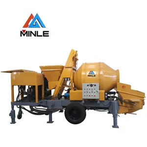 <span class=keywords><strong>Pompe</strong></span> à béton intégrée diesel MINLE JBTS30 30m³/h 78kW avec <span class=keywords><strong>pompe</strong></span> hydraulique Yuchai pour la construction de maisons rurales et de mini-ponts - Product Image 5