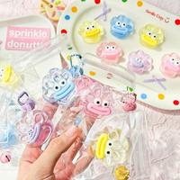 Mainan Squishy Cakar Kucing Mini, Gantungan Tas Lucu, Mainan Pereda Stres, 24pcs Dikemas dalam Kotak Warna, Mainan Fidget Squeeze