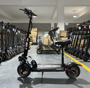 Trottinette électrique pliable puissante à deux roues 48V 16Ah pour adulte avec siège - Product Image 3