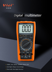 Mèo. III 600V nhà máy cầm tay chuyên nghiệp kỹ thuật số vạn năng hướng dẫn sử dụng vc9802a + - Product Image 3