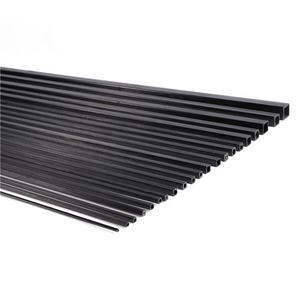 Tubo de fibra de carbono cuadrado pulido de 4x4mm al por mayor con agujero redondo de 2,5mm - Product Image 3