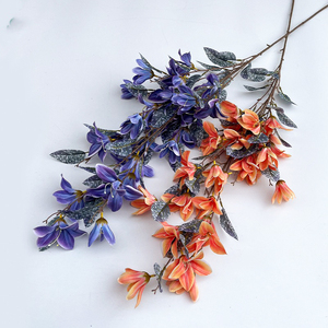 ดอกลิลลี่เสือไหมเทียม ก้านเดี่ยว หลายสีให้เลือก สำหรับตกแต่งงานแต่งงาน - Product Image 1