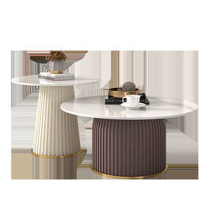 <span class=keywords><strong>Mesa</strong></span> de centro de placa de roca de <span class=keywords><strong>diseño</strong></span> de lujo moderno, nuevo estilo <span class=keywords><strong>nórdico</strong></span>, hogar, apartamento, Internet, <span class=keywords><strong>mesa</strong></span> de cristal creativa de celebridades - Product Image 5