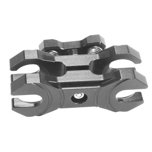 Aluminum Alloy D20mm Ball Head <b>Clamp</b> Mount <b>Quick</b> Release Camera Accessory Adjustable Angle Butterfly <b>Clamp</b> - Product Image 3