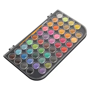 48 Colors Watercolor Paint With Paint Brushes And Palette Non-toxic Water Color Paints Sets For Kids Adults Beginners
