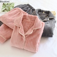 Ensembles de pyjamas en flanelle pour femmes, épais et chauds, à manches longues et pantalon, tenues de détente pour couple, vêtements de nuit, collection automne-hiver, tenue d'intérieur, vente en gros