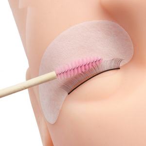 Extensión de pestañas de nailon ecológico con logotipo privado, varitas aplicadoras de rímel de maquillaje con mango de bambú, brocha de maquillaje, herramienta de belleza - Product Image 5