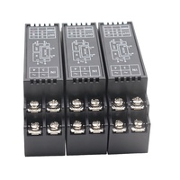 Haute précision 0.1% FS 4-20mA 0-10V 0-5V 35mm Module convertisseur AC Rail DIN 0-500mA 1A 5A 10A 1 en 1 Transmetteur de courant AC