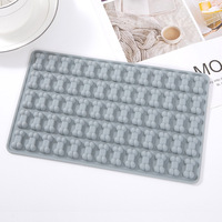 Mini Hond Bot Vorm 65 Holte Siliconen Mal Voor Hond Traktatie Chocolade Jello Gummy Candy Custom Hond Bot Siliconen Bakvorm