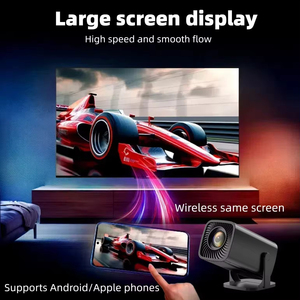 2025 New Thông Minh Chiếu Mini Video Với Lcd 1080P Android Phiên Bản <span class=keywords><strong>100</strong></span> <span class=keywords><strong>Lumens</strong></span> Ngoài Trời Di Động Cho Nhà Văn Phòng - Product Image 4