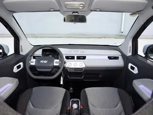 عرض ساخن 2023 شيرلي QQ جديد الآيس كريم المصغر 4 مقاعد سيارة كهربائية جديدة صغيرة EV سيارات الطاقة الكهربائية الكبار السيارات