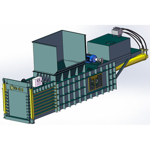 Bán tự động 160 tấn ngang thủy lực baling Press <span class=keywords><strong>Baler</strong></span> máy cho chất thải giấy - Product Image 6