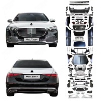 Kit carrosserie complet édition luxe pour Benz W221, transformation en style Maybach W223, phares, pare-chocs, couvercle de coffre, peau de porte