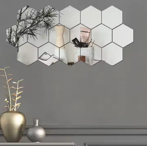 Autocollant Mural Miroir Acrylique 3D pour Décoration Intérieure : Idéal pour Salon, Couloir et Escalier - Product Image 2