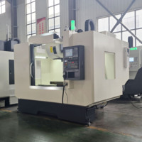 Centro de Mecanizado Vertical CNC VMC1160 de 3 Ejes BT40, Fresadora CNC Automática para Trabajar Metales