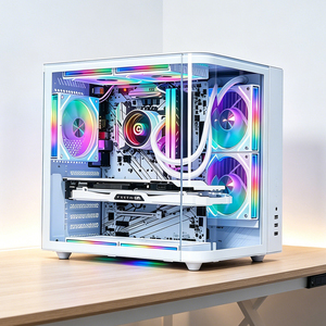 Ordinateur de bureau de jeu Esports blanc, machine de jeu pour joueurs, Intel Core I9 <span class=keywords><strong>RTX</strong></span> <span class=keywords><strong>4080</strong></span>, super haute fréquence de tir, système informatique de bureau - Product Image 1