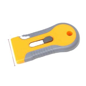 Grattoir de rasoir à manche en plastique, outil de teinture pour vitres de four en verre céramique, <span class=keywords><strong>lame</strong></span> de 1.57 pouces - Product Image 4