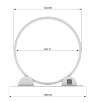 Tapis roulant d'exercice moderne simple et intelligent pour chat Roue de course interactive à charge solaire avec affichage numérique pour le fitness en intérieur pour animaux de compagnie