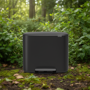 Cestino per Rifiuti Brabantia 11 L con Pedale Nero Opaco - Product Image 3