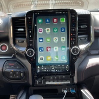 PA 13.6 "Android 12.0 Tesla tarzı dikey ekran araba Stereo DVD OYNATICI Gps navigasyon Dodge Ram 2019- 2023 için araba radyo